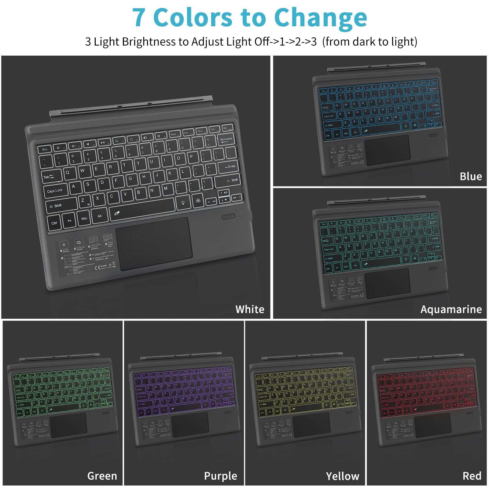 microsoft surface pro 7 keyboard