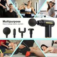 Pistolet de Massage Portable de Poche à Percussion pour Tissus Profonds, Mini Appareil de Massage Musculaire Fascial