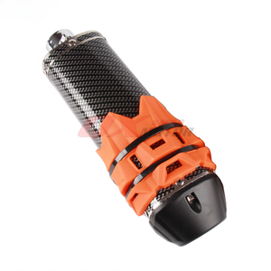 Anneau en caoutchouc anti-brûlure LINGQI pour moto, silencieux de protection pour l'extrémité du tuyau d'échappement de moto tout-terrain - Product Image 5