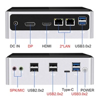 Mini PC de Escritorio NUC I5-8265U de Alta Calidad, Diseño sin Ventilador para Oficina y Negocios, RAM DDR4 Disponible con Enchufes para Australia y Estados Unidos