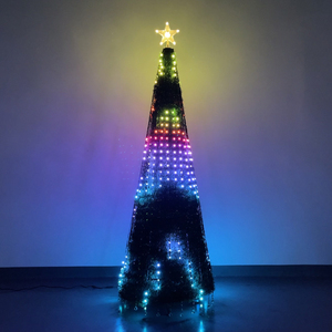 LED עץ חג המולד RGB DIY תצוגת Led רצועת App בקרת צבע שינוי - Product Image 4