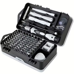 Juego de destornilladores Shengfeng 115 en 1 de acero al cromo vanadio magnético para reparación de teléfonos, computadoras y relojes - Product Image 1