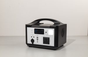 Station d'alimentation portable 600W 576Wh, batterie LiFePO4, générateur solaire avec sorties multiples AC DC USB pour le camping en plein air et les voyages - Product Image 1