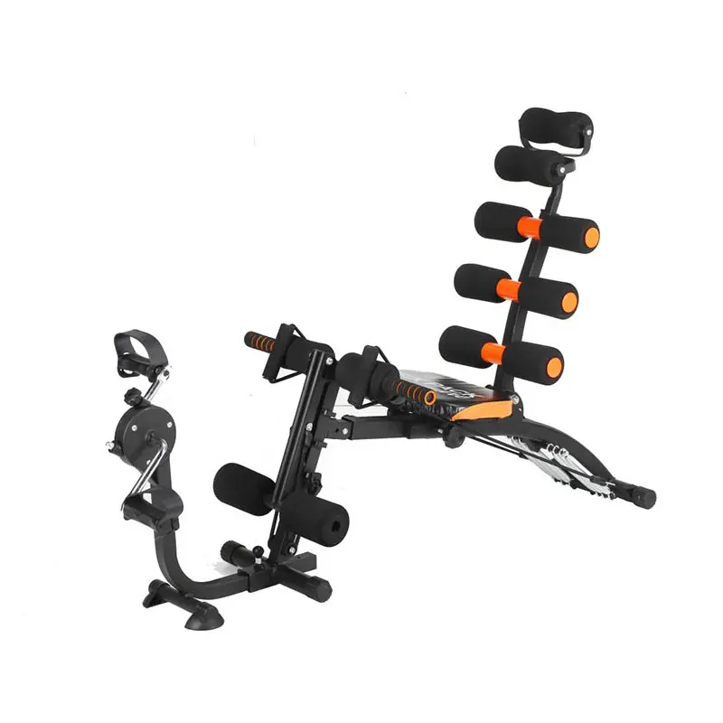 Body Building Abdominal machine with pedal weight dumbbell bench Six 6 Pack Carer Ab Exercise Machine