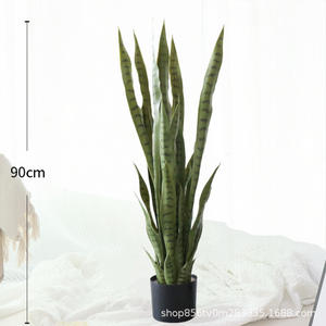 Plantas suculentas en maceta personalizables bonsái serpiente Planta artificial <span class=keywords><strong>Sansevieria</strong></span> jardín planta vegetación - Product Image 6