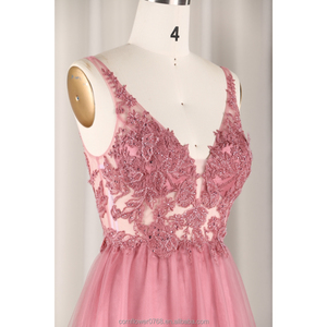 Cộng Với Kích Thước Mới Đào Quinceanera Ăn Mặc Hiện Đại Sang Trọng Beadings Bóng Áo Choàng Với Ngọt Ngào Hoa Thêu Cho Cô Gái - Product Image 5