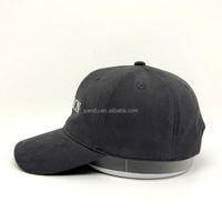 Gorra de Béisbol Minimalista de Color Sólido, de Algodón, con Logotipo Bordado Personalizado, Ajustable, Informal, para Hombre y Mujer