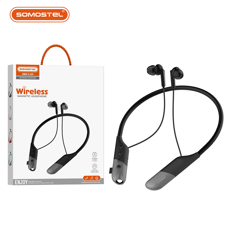 Wireless Neckband Neck Strap Earphone IPX5 Waterproof