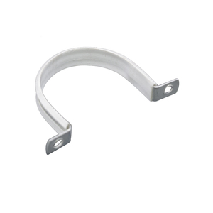 Clip Metálico de Gran Venta 2026 con Dos Orificios de Fijación, Clip para Tuberías con Revestimiento de <span class=keywords><strong>PVC</strong></span> Galvanizado, <span class=keywords><strong>Abrazadera</strong></span> para Tuberías Tipo C - Product Image 6