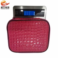 Tricot interchangeable métal plastique 13 pièces noir amovible circulaire tricot pro aiguilles ensemble pour tricoter à la main