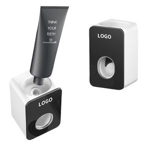 Oem & Odm Rectangle White Black Abs Eco-Friendly <b>Toothpaste</b> Dispenser for Home Use - Product Image 1