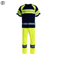 T-shirt de sport d'extérieur JIADE pour homme, respirant, réfléchissant, séchage rapide, haute visibilité, idéal pour le cyclisme nocturne et la randonnée estivale