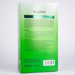 Gel de Coloración Capilar con Extracto de Frutas, Negro y Castaño Oscuro, 500ml*2, Precio Económico de Fábrica, Venta al Por Mayor - Product Image 2