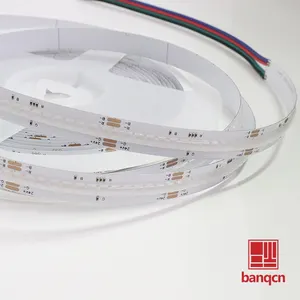 Banqcn RGB COB LED Strip Light 16.4ft/5m 24V Color Changing 4200LEDs Multicolor Flexible Tape for TV Room Bedroom Party DIY