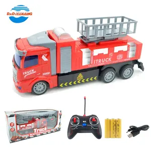 Hot Koop 4CH Afstandsbediening Speelgoed Vrachtwagen Brandweerauto Speelgoed Rc Brandweerwagen Rc Truck Off Road