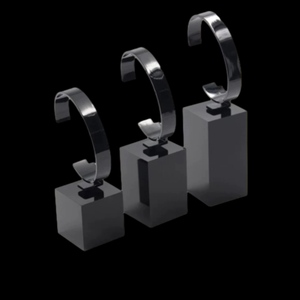 Las mejores ventas para sus relojes con soportes de reloj de acrílico personalizados transparentes de estilo moderno para la Excelencia minorista - Product Image 2