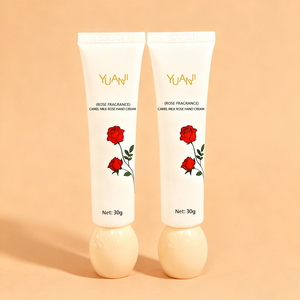 ODM Tubo de Plástico Vacío Personalizado de Alta Gama con Tapa Esférica Redonda para Crema de Manos y Cuidado de la Piel, Embalaje Cosmético de Lujo - Product Image 3