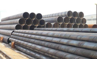 Tuyau en acier au carbone spiralé soudé haute résistance et durable pour les pipelines d'huile, de gaz et d'eau