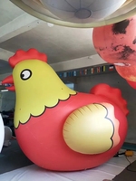 BOYI personnalisé poulet publicité scène décoration événement gonflable oiseau poulet ballon