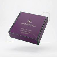 Boîte cadeau personnalisée de luxe recyclable avec couvercle magnétique, emballage pliable coloré personnalisé pour chaussettes
