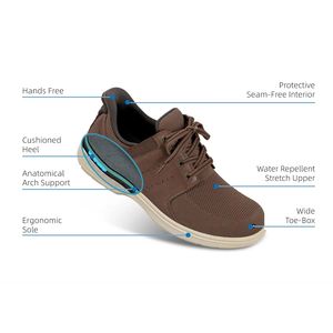 Chaussures orthopédiques à soutien de la voûte plantaire, prix direct usine, semelle amortissante, soin des pieds, chaussures de marche confortables pour l'extérieur, chaussures pour diabétiques - Product Image 3