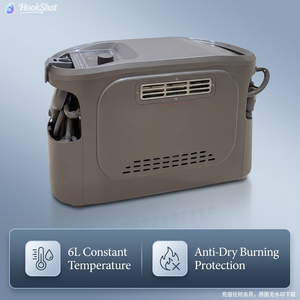 Chauffe-<span class=keywords><strong>eau</strong></span> portable à double combustible (propane/GPL) pour camping, chauffe-<span class=keywords><strong>eau</strong></span> instantané au gaz avec option 12V DC pour douche extérieure et <span class=keywords><strong>eau</strong></span> <span class=keywords><strong>chaude</strong></span> pour camping-car - Product Image 2