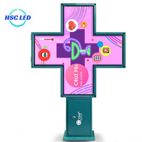 Pharmacy Cross grünes dynamisches LED-Kreuz
