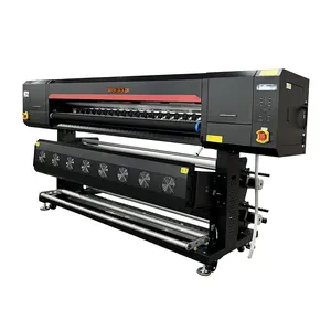 फैक्टरी शीर्ष बिक्री 6 फीट डिजिटल प्रिंटर कपड़ा सब्लिमेशन प्रिंटर 4/6 हेड i3200/4720 कपड़ा सब्लिमेशन प्रिंटिंग मशीन