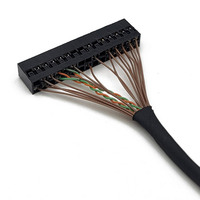 Conjunto de Cables con Conector Personalizado, Solución de Cableado Eléctrico, Producción OEM, Componentes Electrónicos