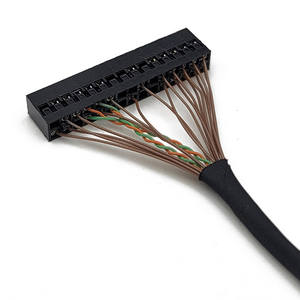 Cable de pantalla LVDS personalizado de 30 pines, paso de 0.2 mm, cable plano FFC de 40 AWG, cable LVDS de 30 y 40 pines - Product Image 6