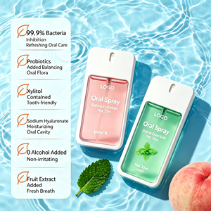 Spray Bucal Multi-Efecto OEM para un Aliento Fresco, Múltiples Sabores Disponibles, Portátil, Fragancia Duradera, Spray Refrescante para el Aliento - Product Image 3
