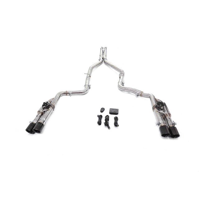 ING High Quality Stainless Steel for Dodge Charger 6.2L Catback Exhaust Pipe Muffler With Valve Auto Performance Tuning Parts