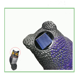 Souris de Chasse en Plastique pour Extérieur, Effaroucheur d'Oiseaux, Simulation de Hibou, Répulsif pour Oiseaux, Ornements de Jardin et de Cour pour la Lutte Antiparasitaire et la Chasse - Product Image 4