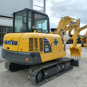 Excavadora Usada Komatsu PC56 de 5.6 Toneladas, Motor Cummins, Bomba Hidráulica Kawasaki, Original de Japón, 1200-2000 Horas, 90% Nueva, Modelo 2023 - Product Image 6
