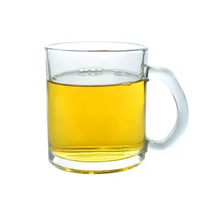 340ml en popüler ürünler uzun borosilikat cam çay bardağı