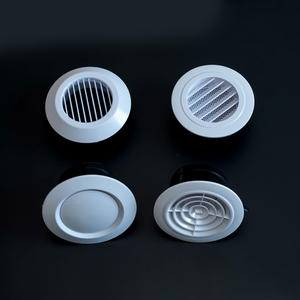 Ventilación de entrada de aire fresco rotativa HAVC de plástico ABS moderna para taller al aire libre, almacén, sala de estar, aplicaciones, registros, rejillas - Product Image 4