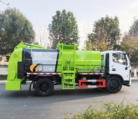 Camion de collecte des déchets alimentaires HOWO, camion de collecte des ordures de restauration haute performance, adapté aux restaurants