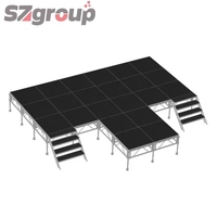 Sistema de Estructura de Techo para Eventos al Aire Libre, Portátil, Plegable, de Aleación de Aluminio, con Sistema de Altavoces Line Array