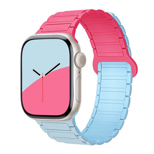 Correa de Silicona Magnética de Colores Surtidos a Precio de Fábrica Upro para Reloj Apple Serie 10 9 Ultra 2, Correa Deportiva Ajustable - Product Image 4
