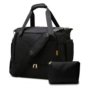 Sac de rangement multi-couches à séparation sec/humide, avec poignée confortable rembourrée, grande capacité, pour hommes et femmes, idéal pour le yoga, la natation, les voyages d'affaires - Product Image 2