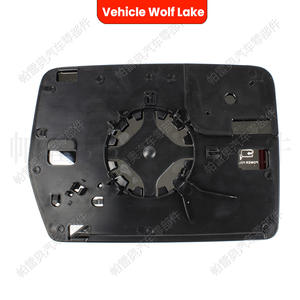 Verre de rétroviseur Vehicle Wolf Lake pour Ford F150 2011-2014, côté droit et gauche, pièce de rechange en ABS noir - Product Image 1