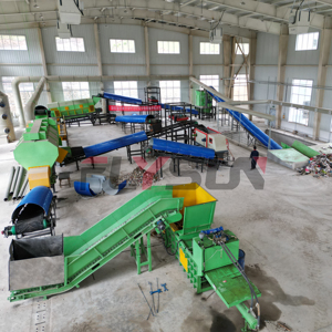 Máquina de Clasificación de Residuos de Construcción, Línea de Procesamiento de Clasificación de Residuos con Tambor de Cribado y Empacadora de Basura - Product Image 1