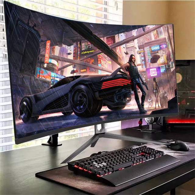 Monitor PC 24 27 32 34 49 Inch Gaming Monitor Anti-blue Light LCD Screen 144Hz 165Hz 240Hz Monitor