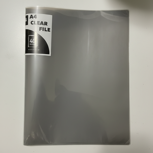 Archivador transparente opaco negro HPL - Product Image 1