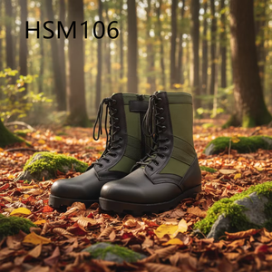 Botas Tácticas LXG, Forest Zone Survey, con Suela <span class=keywords><strong>de</strong></span> Goma Sólida, Botas <span class=keywords><strong>de</strong></span> Selva Altama <span class=keywords><strong>de</strong></span> 8 Pulgadas con Cremallera Lateral para <span class=keywords><strong>Combate</strong></span> HSM106 - Product Image 1