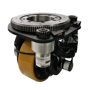 Cheap wheels big sale 650W BLDC drive wheel agv wheel assembly with steering motor