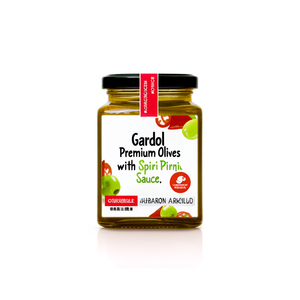 Aceitunas Gordal Premium con Salsa Picante Piri Piri - Product Image 3
