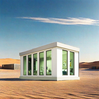 Kit cabine Apple modulaire détachable moderne de luxe mini maison petite cabine mobile maison en conteneur