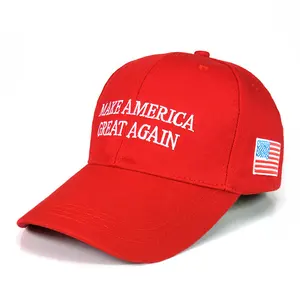 2024 Maga-Mütze Machen Sie Amerika erneut groß Hut Wahlkampf Baseballmütze mit individuellem gesticktem Logo