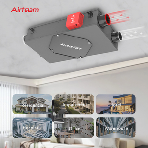 Sistema de Ventilación con Recuperación de Energía de Techo Central AQR-10DS-250A, Recuperador de Aire Fresco HRV ERV, Sistema HVAC Residencial - Product Image 4
